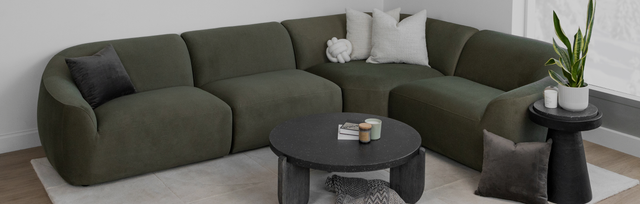 Sofa sectionnels et modulaires
