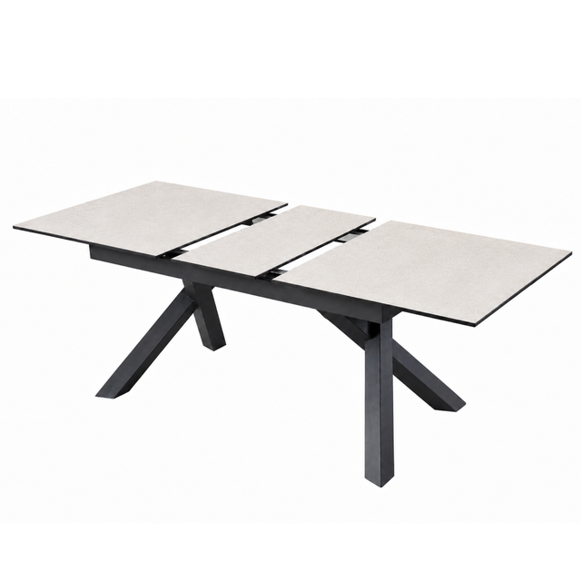Black ceramic dining table - Portneuf