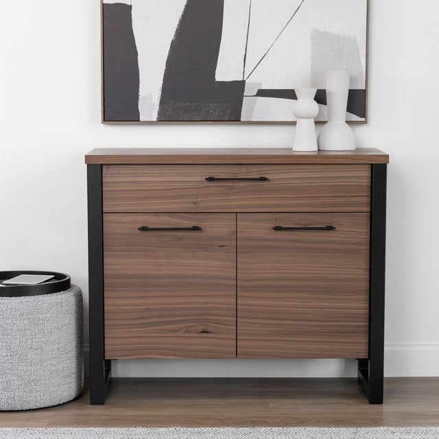 Buffet en noyer naturel - Augusta