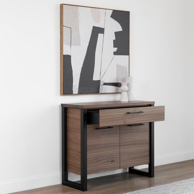 Buffet en noyer naturel - Augusta