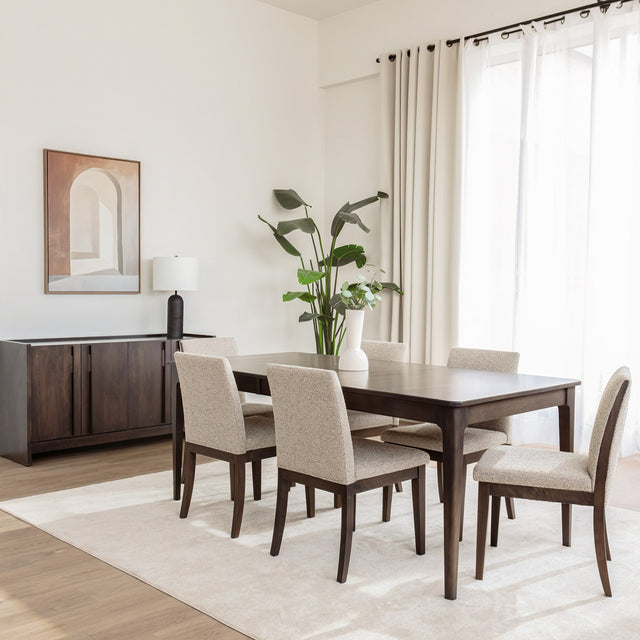 Extendable dining table - Chablis