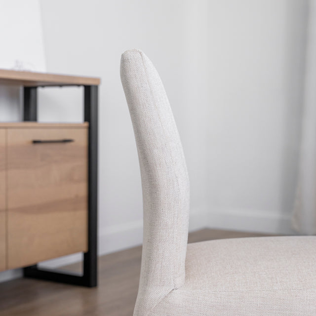 Dark Amber Cherry Wood Kitchen Chair - Gemma