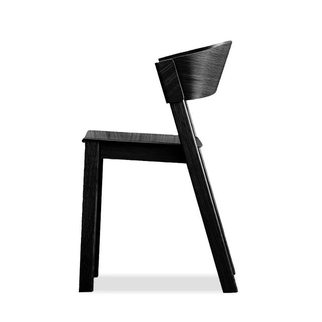 Chaise de cuisine en chêne noir - Alfie