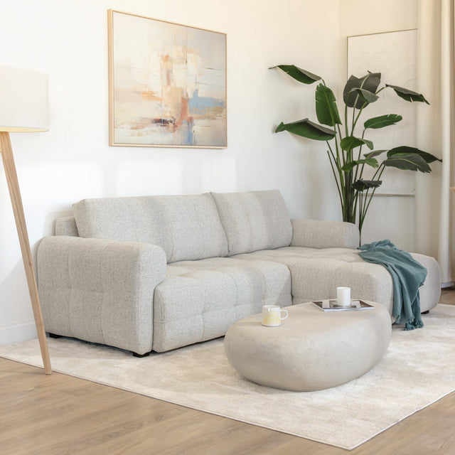 Modulaire Clarice en tissu terrazzo