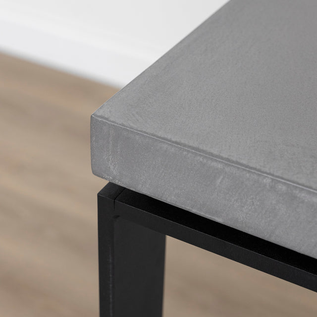 Table console en béton galet - Vérona