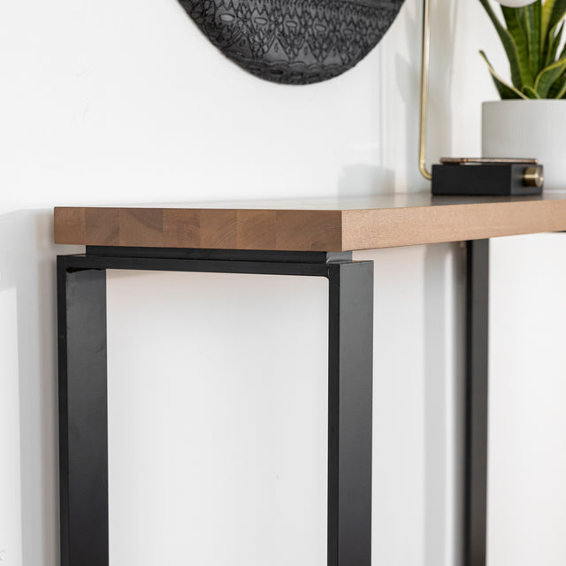 Table console en bois massif - Vérona