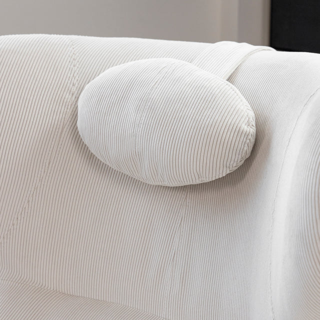 Fauteuil Winston Zéro Gravité en velours côtelé