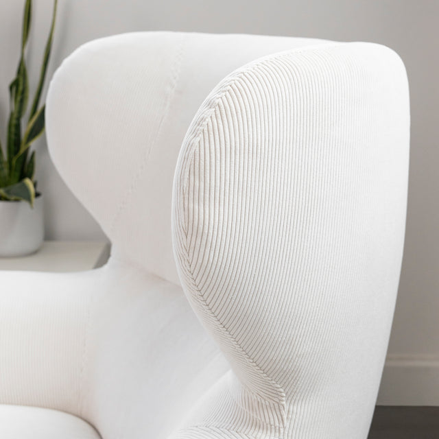 Fauteuil Winston Zéro Gravité en velours côtelé