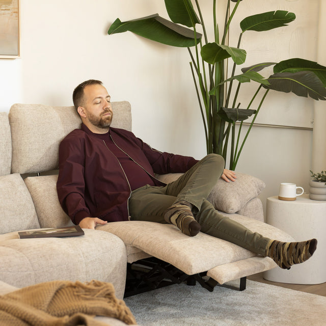 Modulaire Gaspard en tissu sable fin