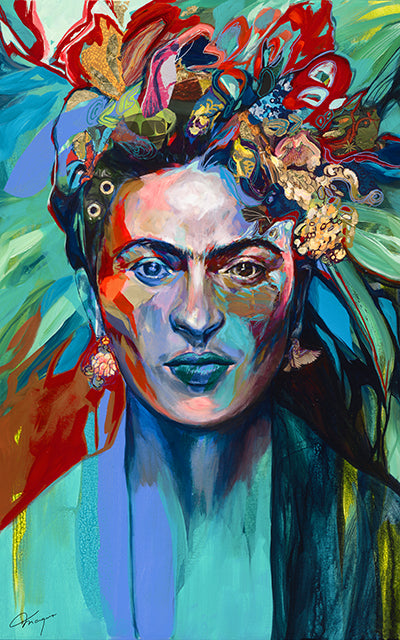 La Kahlo painting