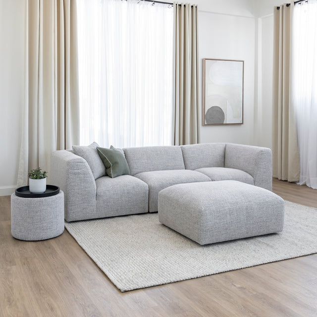 Modulaire Maverick en tissu bouclé gris