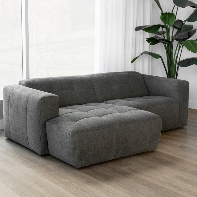 Emma modular in tundra fabric