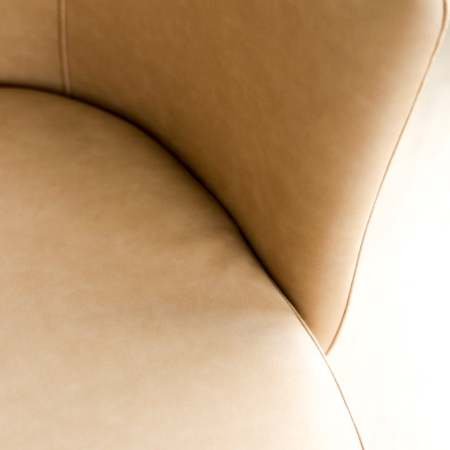 Set of 2 tan dining chairs - Oscar