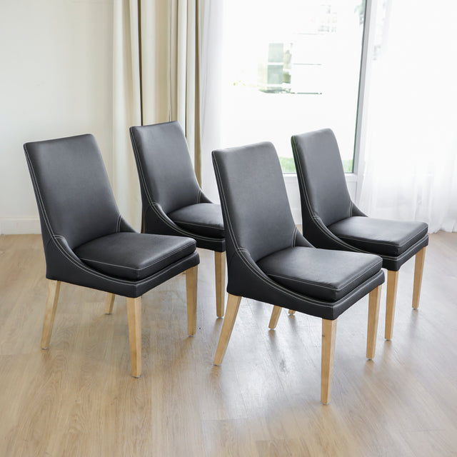 Ensemble de 4 chaises de cuisine - SINATRA