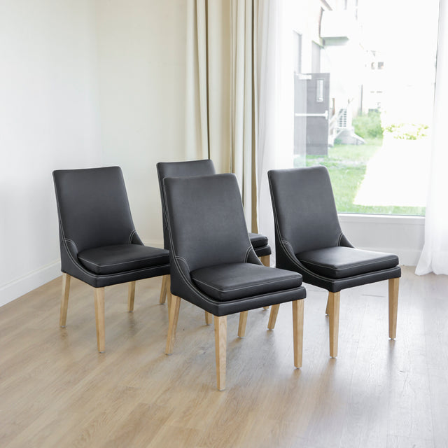 Ensemble de 4 chaises de cuisine - SINATRA