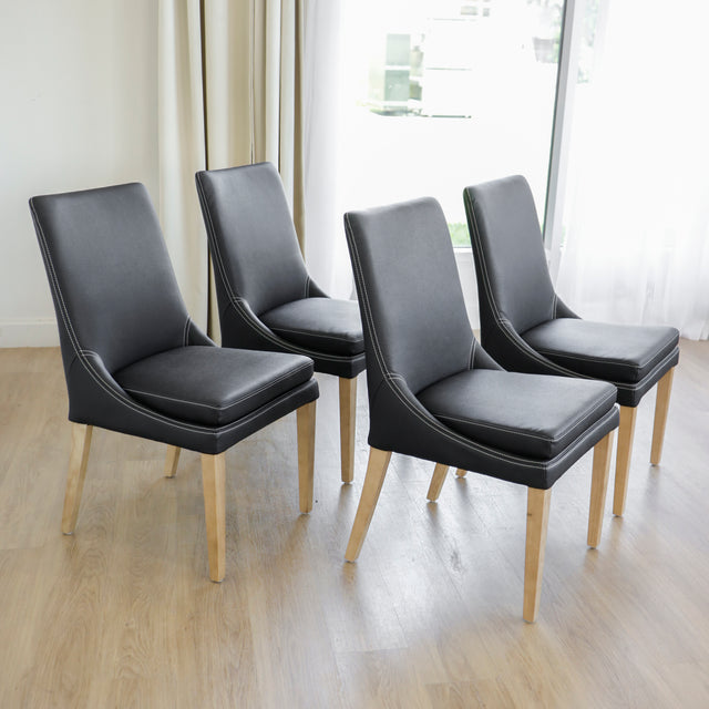 Ensemble de 4 chaises de cuisine - SINATRA