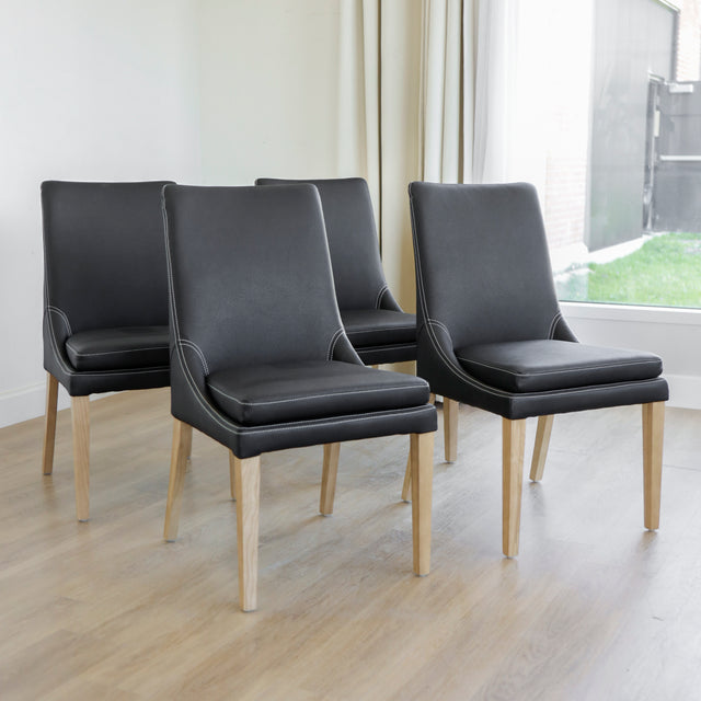 Ensemble de 4 chaises de cuisine - SINATRA