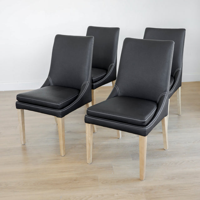 Ensemble de 4 chaises de cuisine - SINATRA