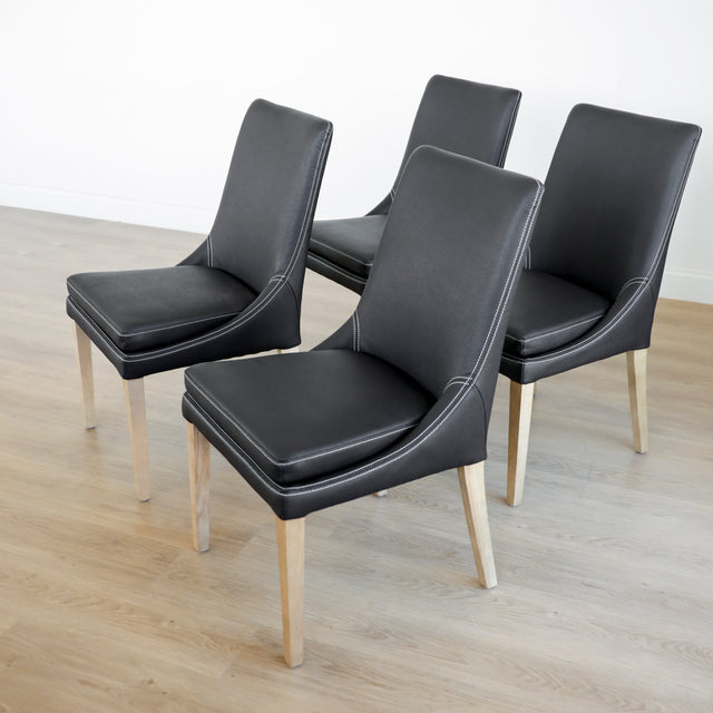 Ensemble de 4 chaises de cuisine - SINATRA