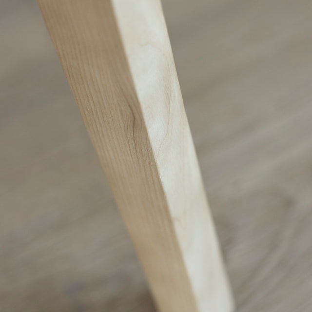 Chaise de cuisine en tissu bouclé ivoire - SINATRA