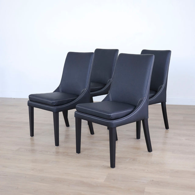 Ensemble de 4 chaises de cuisine Sinatra