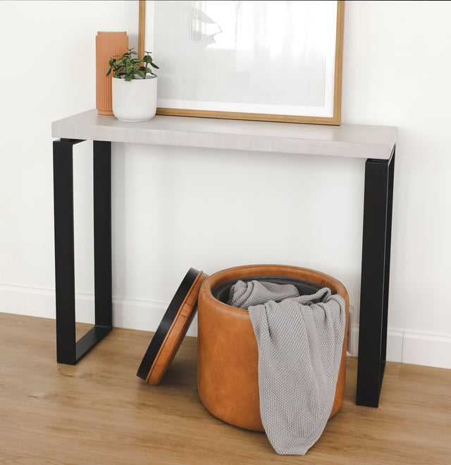 Table console en béton ciment - Vérona