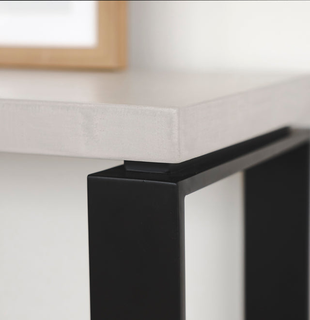 Table console en béton ciment - Vérona