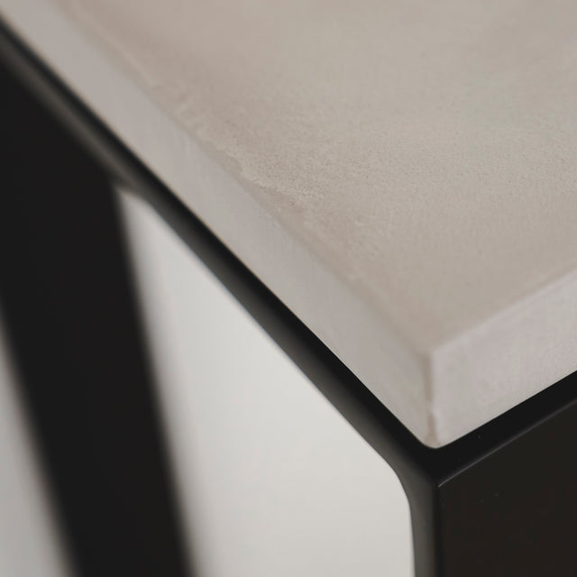 Table console en béton ciment - Vérona