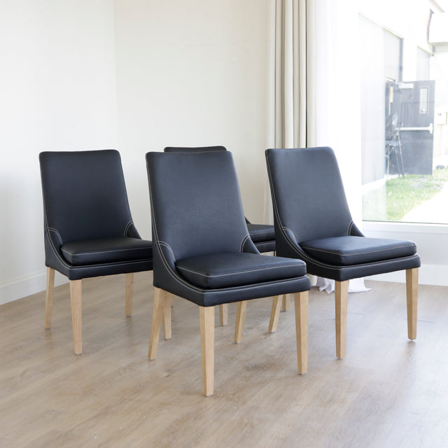 Ensemble de 4 chaises de cuisine - SINATRA