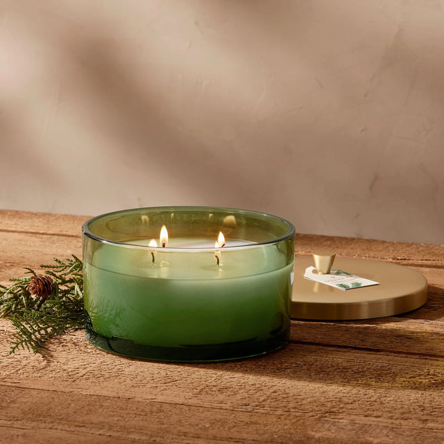 Chandelle verte 4 mèches Frasier Fir