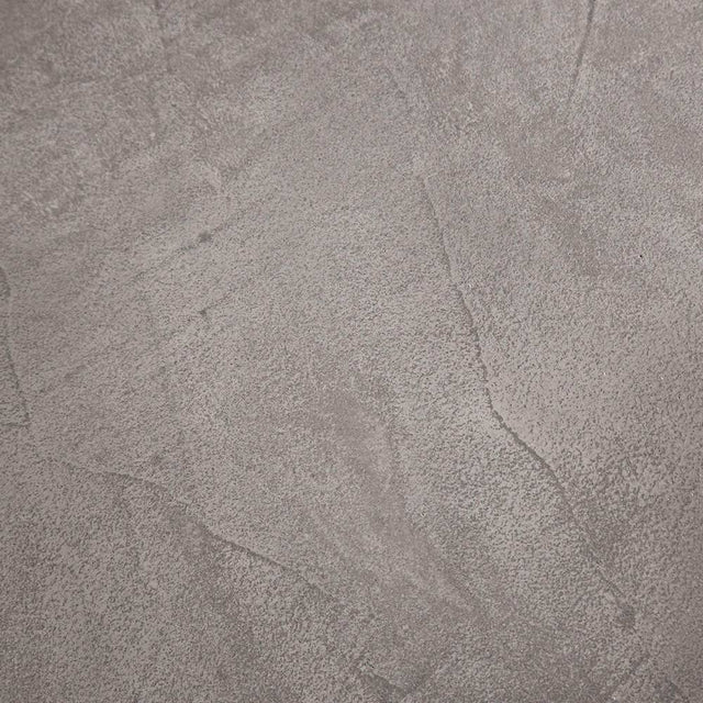 surface de table en beton gris avec texture naturelle et finition mate.