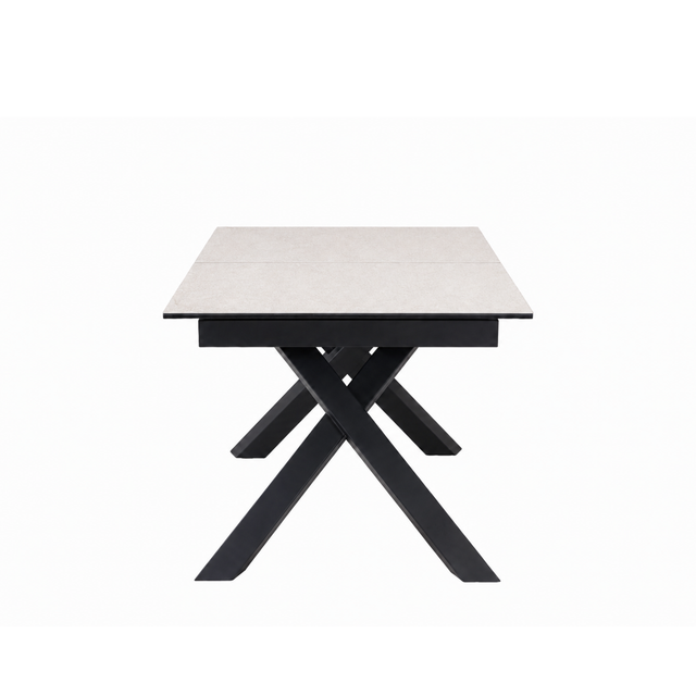 Black ceramic dining table - Portneuf