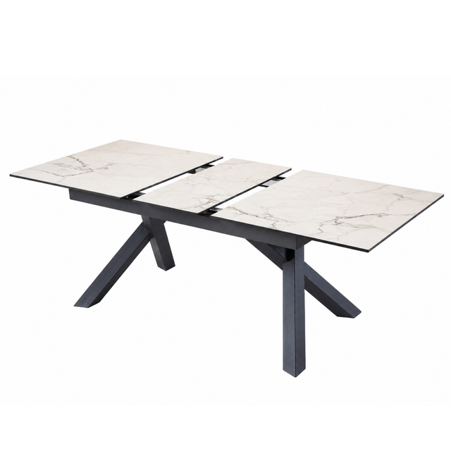 Black ceramic dining table - Portneuf