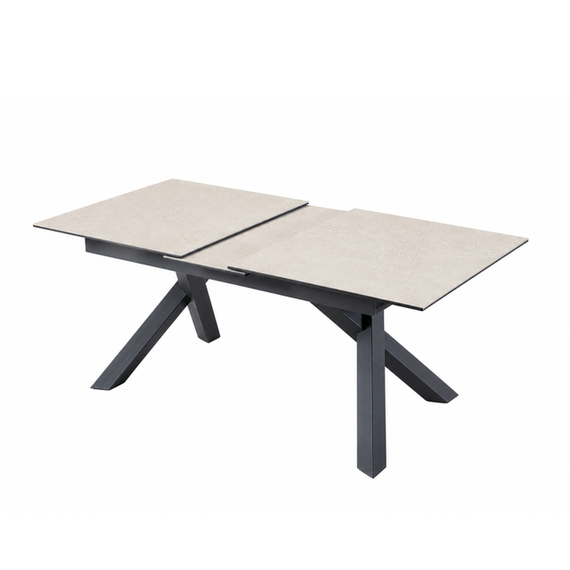 Black ceramic dining table - Portneuf