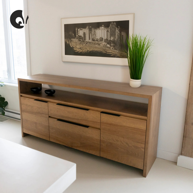 Buffet en merisier ambré - Anabel