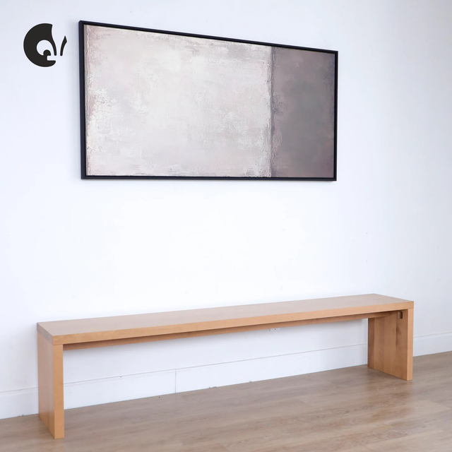 Banc Robin en merisier blond