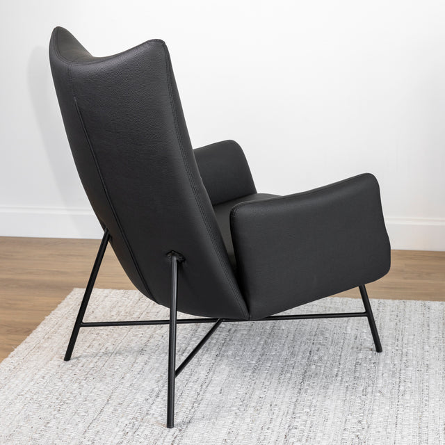 Ensemble Fauteuil et ottoman Ralph