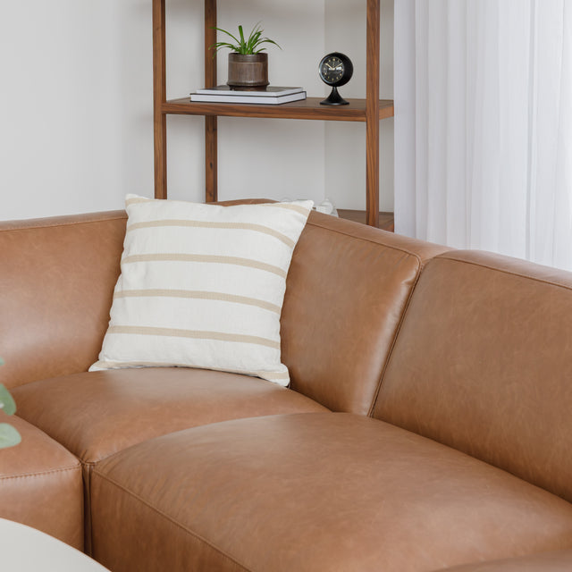 Modulaire Maverick en cuir bourbon