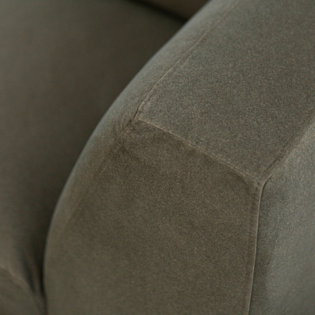 Modulaire Maverick en tissu vert feutré