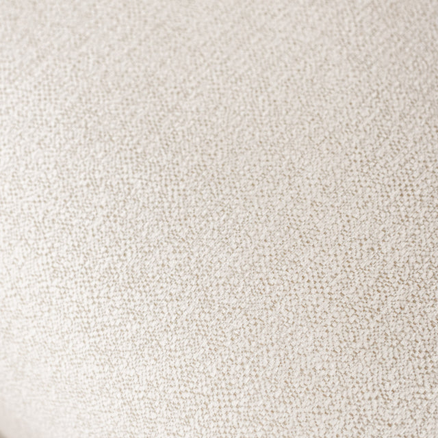 Milo Modular sofa in cream and burgundy fabric