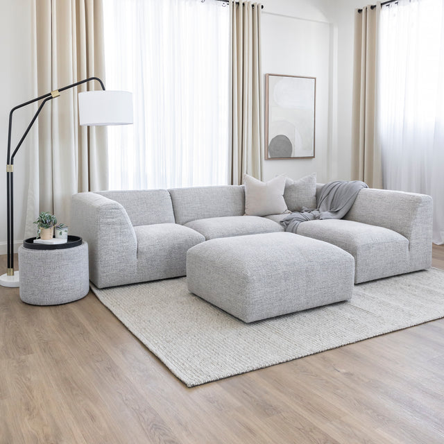 Modulaire Maverick en tissu bouclé gris