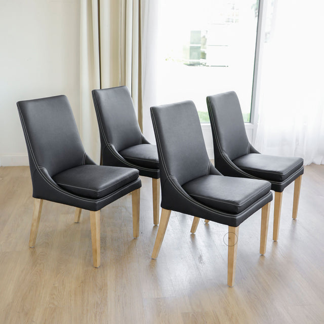 Ensemble de 4 chaises de cuisine - SINATRA