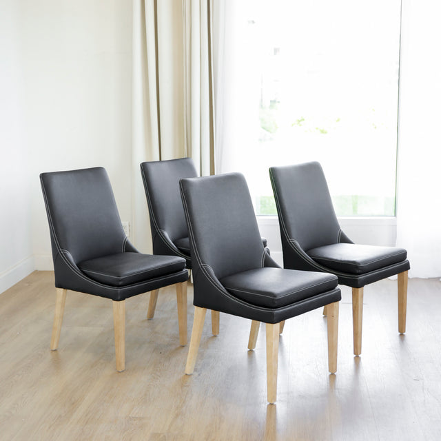 Ensemble de 4 chaises de cuisine - SINATRA