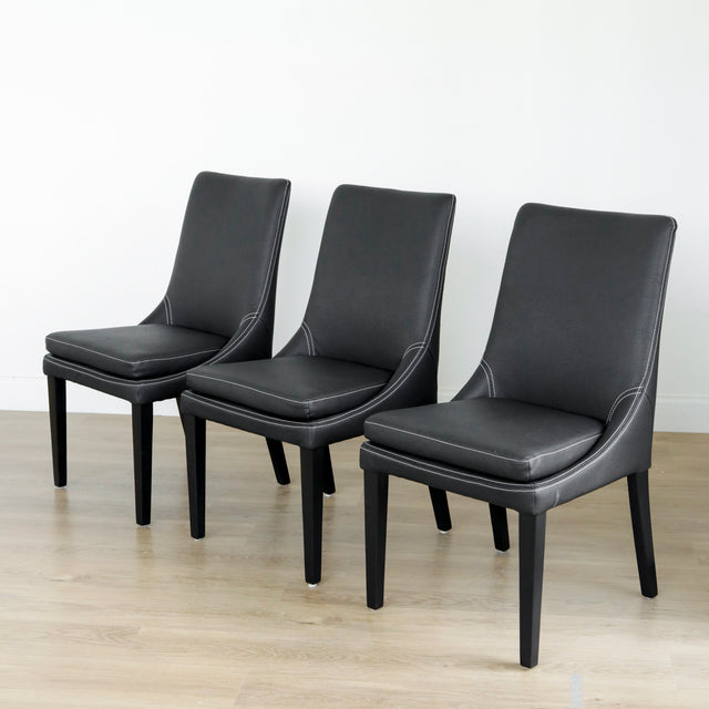 Ensemble de 3 chaises de cuisine - SINATRA