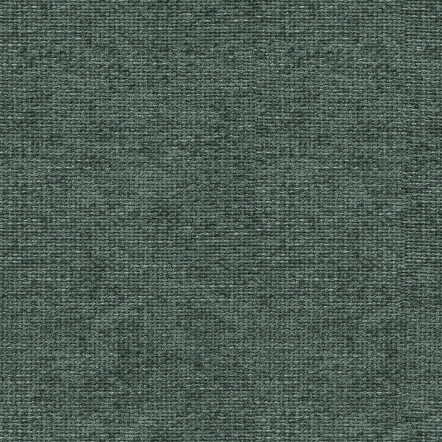 Texture de tissu vert pour canapé modulable, finition chinée résistante et adaptée à un usage quotidien.