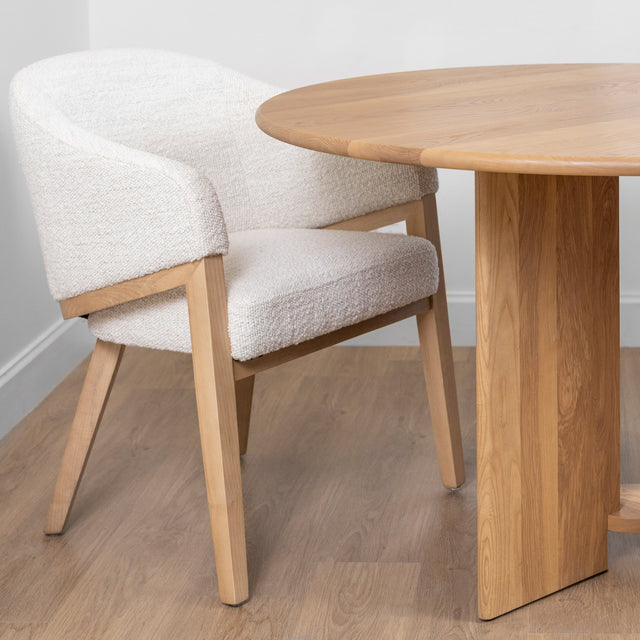 Ash wood dining table - ODENSE