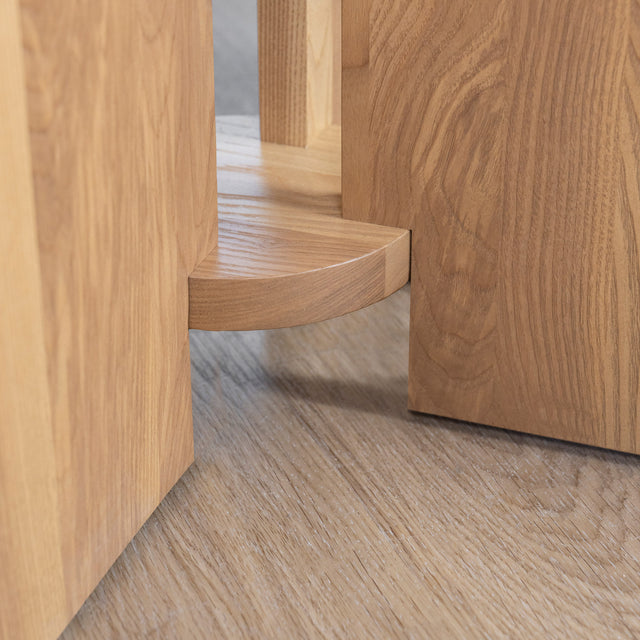 Ash wood dining table - ODENSE