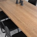 Table Beauchamps en bois ambré foncé | Beauchamps dark amber wood table