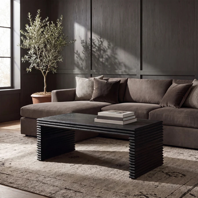 Fusain coffee table