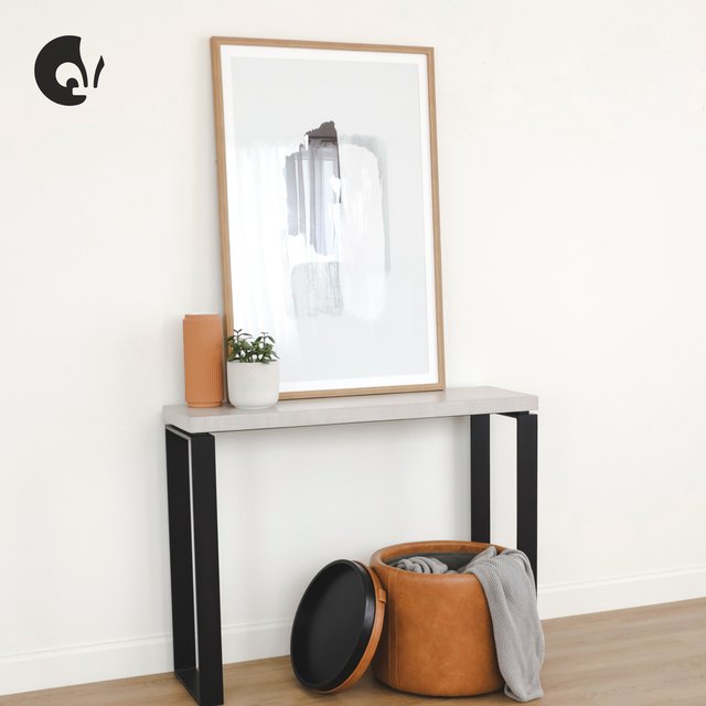 Table console en béton ciment - Vérona